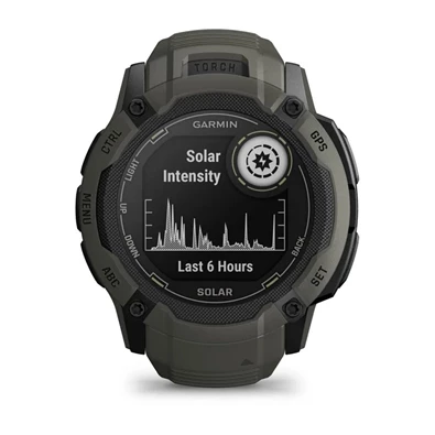 Garmin Instinct 2X Solar mohazöld okosóra Garmin Instinct 2X Solar mohazöld okosóra