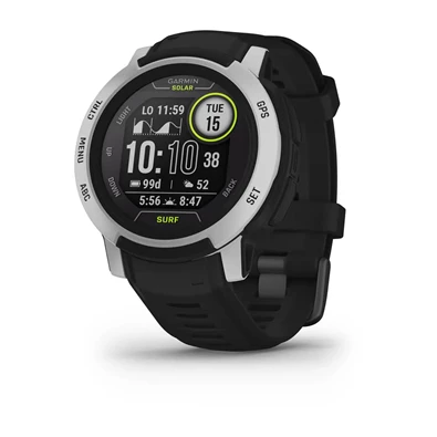 Garmin Instinct 2 Solar Surf fekete okosóra Garmin Instinct 2 Solar Surf fekete okosóra