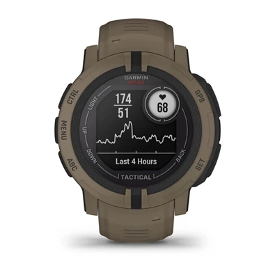 Garmin Instinct 2 Solar Tactical Coyote okosóra Garmin Instinct 2 Solar Tactical Coyote okosóra
