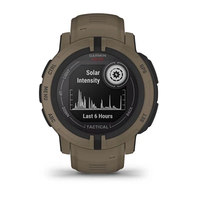 Garmin Instinct 2 Solar Tactical Coyote okosóra Garmin Instinct 2 Solar Tactical Coyote okosóra