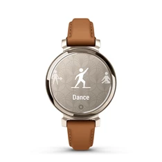 Garmin Lily 2 Classic bőr szíjas krémarany okosóra Garmin Lily 2 Classic bőr szíjas krémarany okosóra