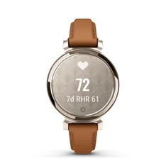 Garmin Lily 2 Classic bőr szíjas krémarany okosóra Garmin Lily 2 Classic bőr szíjas krémarany okosóra