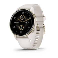 Garmin Venu 2 Plus (43mm) szilikon pántos arany okosóra Garmin Venu 2 Plus (43mm) szilikon pántos arany okosóra