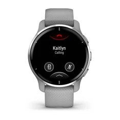 Garmin Venu 2 Plus (43mm) szilikon pántos ezüst okosóra Garmin Venu 2 Plus (43mm) szilikon pántos ezüst okosóra