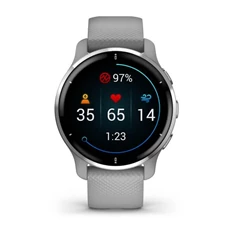 Garmin Venu 2 Plus (43mm) szilikon pántos ezüst okosóra Garmin Venu 2 Plus (43mm) szilikon pántos ezüst okosóra