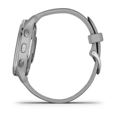 Garmin Venu 2 Plus (43mm) szilikon pántos ezüst okosóra Garmin Venu 2 Plus (43mm) szilikon pántos ezüst okosóra