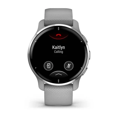 Garmin Venu 2 Plus (43mm) szilikon pántos ezüst okosóra Garmin Venu 2 Plus (43mm) szilikon pántos ezüst okosóra