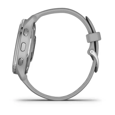 Garmin Venu 2 Plus (43mm) szilikon pántos ezüst okosóra Garmin Venu 2 Plus (43mm) szilikon pántos ezüst okosóra
