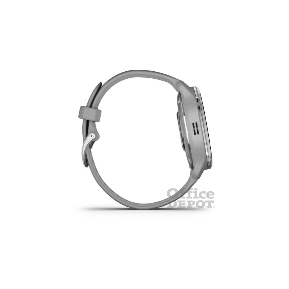 Garmin Venu 2 Plus (43mm) szilikon pántos ezüst okosóra