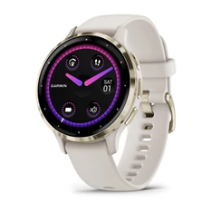 Garmin Venu 3S elefántcsont krémarany, szilikon szíjjal okosóra Garmin Venu 3S elefántcsont krémarany, szilikon szíjjal okosóra