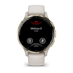 Garmin Venu 3S elefántcsont krémarany, szilikon szíjjal okosóra Garmin Venu 3S elefántcsont krémarany, szilikon szíjjal okosóra