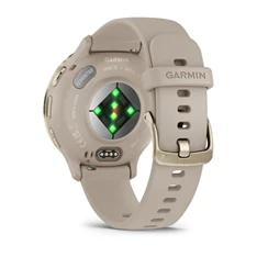 Garmin Venu 3S francia szürke-krémarany, szilikon szíjjal okosóra Garmin Venu 3S francia szürke-krémarany, szilikon szíjjal okosóra