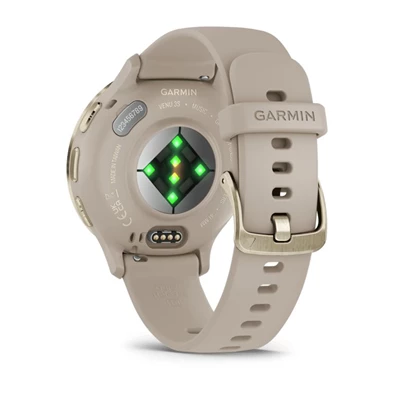 Garmin Venu 3S francia szürke-krémarany, szilikon szíjjal okosóra Garmin Venu 3S francia szürke-krémarany, szilikon szíjjal okosóra