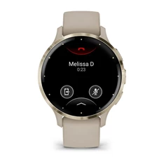 Garmin Venu 3S francia szürke-krémarany, szilikon szíjjal okosóra Garmin Venu 3S francia szürke-krémarany, szilikon szíjjal okosóra