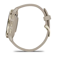 Garmin Venu 3S francia szürke-krémarany, szilikon szíjjal okosóra Garmin Venu 3S francia szürke-krémarany, szilikon szíjjal okosóra