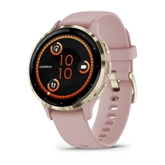 Garmin Venu 3S rózsa krémarany, szilikon szíjjal okosóra Garmin Venu 3S rózsa krémarany, szilikon szíjjal okosóra