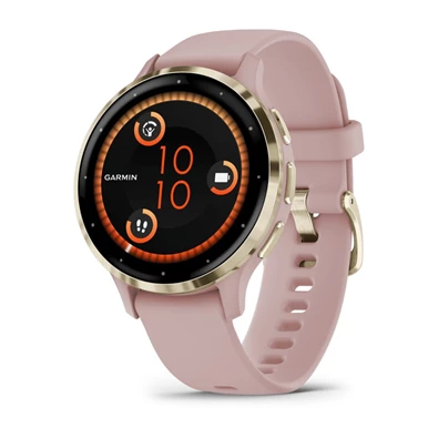 Garmin Venu 3S rózsa krémarany, szilikon szíjjal okosóra Garmin Venu 3S rózsa krémarany, szilikon szíjjal okosóra
