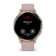 Garmin Venu 3S rózsa krémarany, szilikon szíjjal okosóra Garmin Venu 3S rózsa krémarany, szilikon szíjjal okosóra
