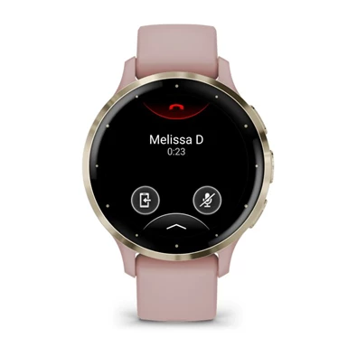 Garmin Venu 3S rózsa krémarany, szilikon szíjjal okosóra Garmin Venu 3S rózsa krémarany, szilikon szíjjal okosóra
