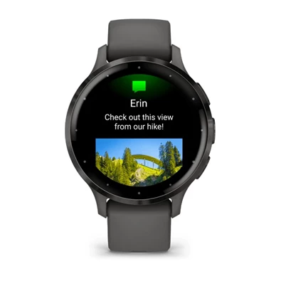 Garmin Venu 3S szürke, szürke kerettel, szilikon szíjjal okosóra Garmin Venu 3S szürke, szürke kerettel, szilikon szíjjal okosóra