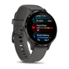 Garmin Venu 3S szürke, szürke kerettel, szilikon szíjjal okosóra Garmin Venu 3S szürke, szürke kerettel, szilikon szíjjal okosóra