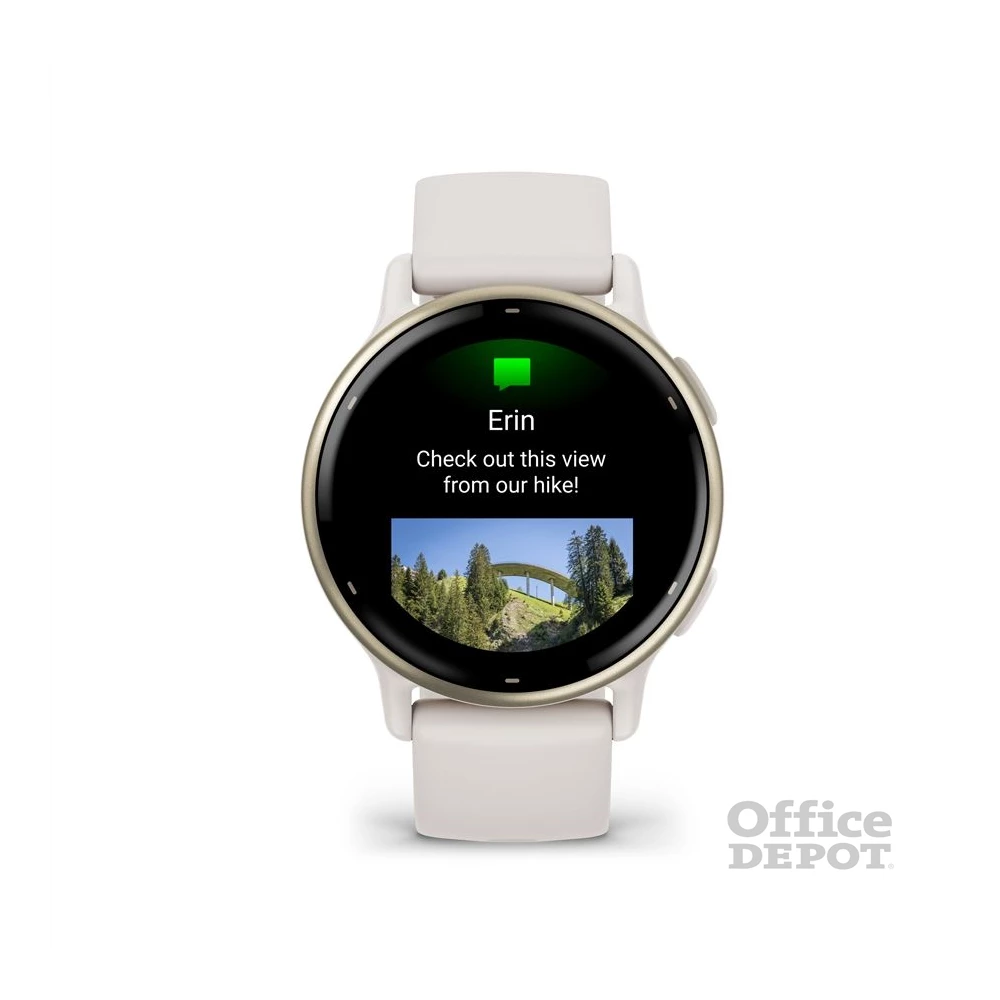 Garmin Vívoactive 5 elefántcsont krémarany okosóra