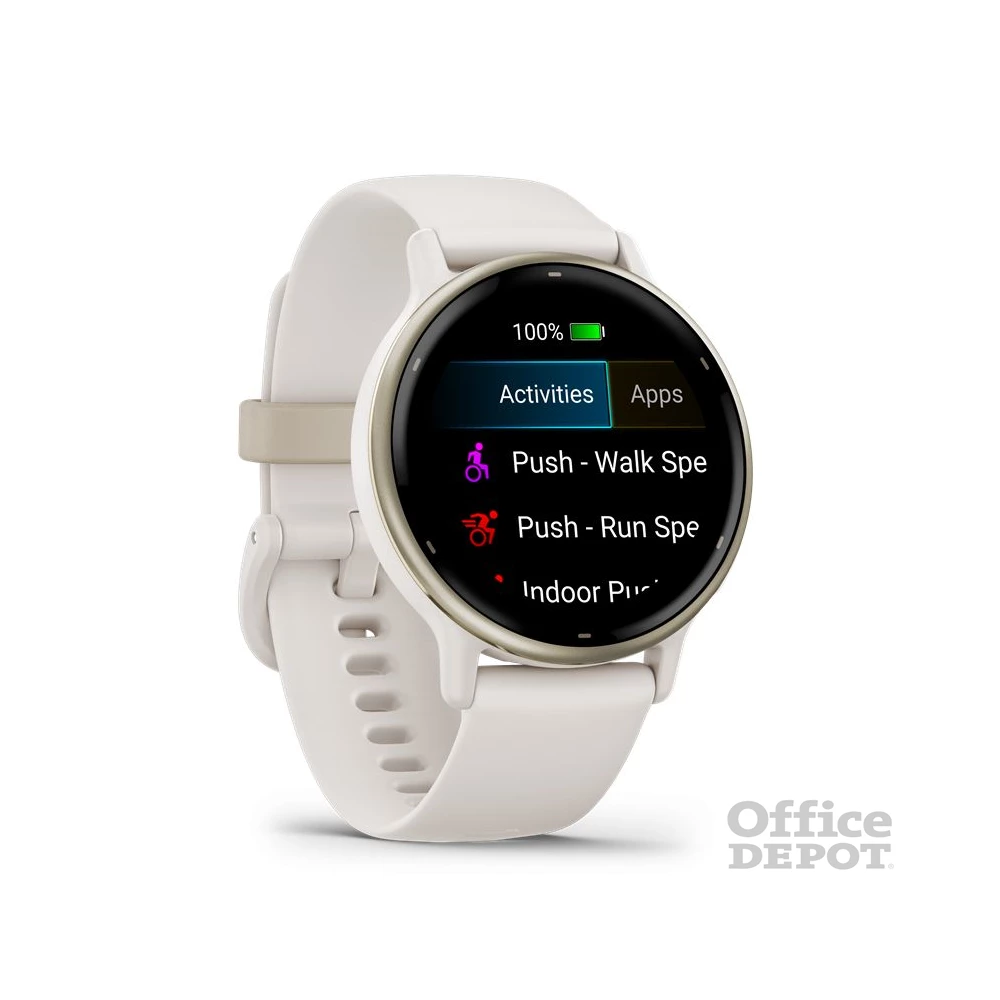 Garmin Vívoactive 5 elefántcsont krémarany okosóra