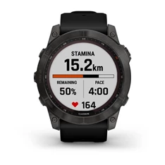 Garmin fenix 7X Sapphire Solar (51mm) szilikon pántos fekete okosóra Garmin fenix 7X Sapphire Solar (51mm) szilikon pántos fekete okosóra