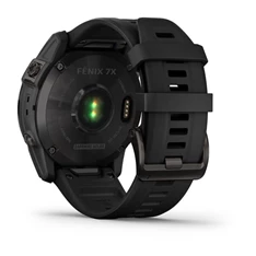 Garmin fenix 7X Sapphire Solar (51mm) szilikon pántos fekete okosóra Garmin fenix 7X Sapphire Solar (51mm) szilikon pántos fekete okosóra