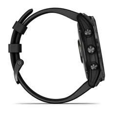 Garmin fenix 7X Solar (51mm) szilikon pántos fekete okosóra Garmin fenix 7X Solar (51mm) szilikon pántos fekete okosóra