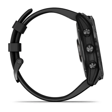 Garmin fenix 7X Solar (51mm) szilikon pántos fekete okosóra Garmin fenix 7X Solar (51mm) szilikon pántos fekete okosóra