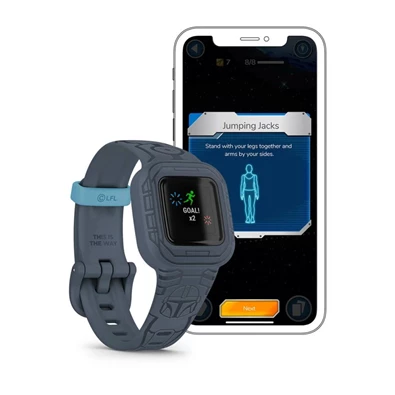 Garmin vivofit jr. 3 Star Wars Mandalóri okosóra