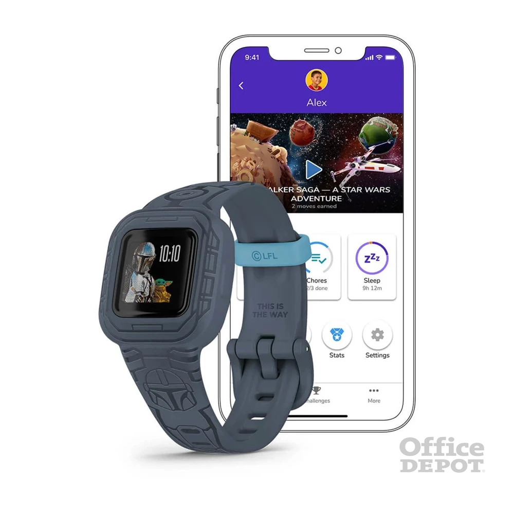 Garmin vivofit jr. 3 Star Wars Mandalóri okosóra