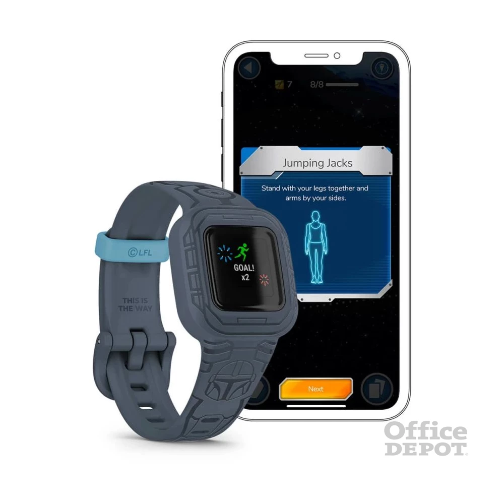 Garmin vivofit jr. 3 Star Wars Mandalóri okosóra