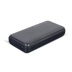 Gembird PB20-02 20000mAh fekete power bank Gembird PB20-02 20000mAh fekete power bank