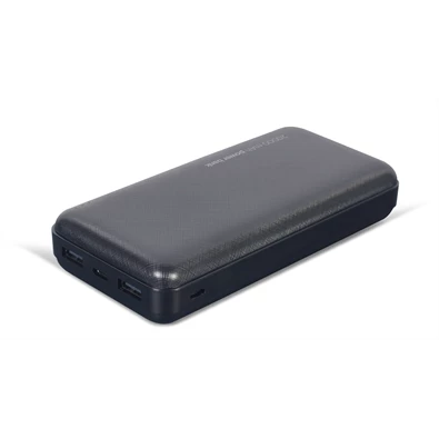Gembird PB20-02 20000mAh fekete power bank Gembird PB20-02 20000mAh fekete power bank