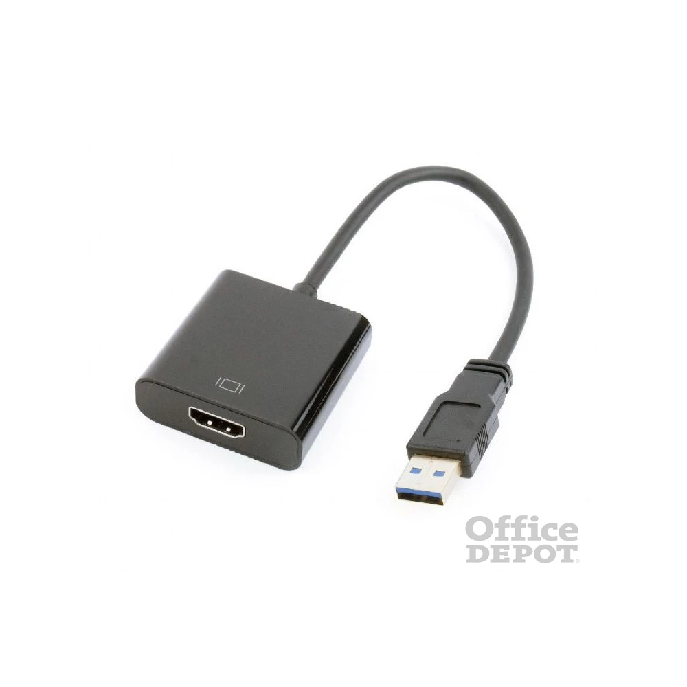 Gembird A-USB3-HDMI-02 USB - HDMI fekete adapter