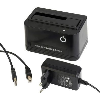 Gembird HD32-U2S-5 HD32-U2S-5 2.5/3.5" SATA3 USB2.0 fekete dokkoló Gembird HD32-U2S-5 HD32-U2S-5 2.5/3.5" SATA3 USB2.0 fekete dokkoló