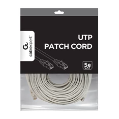 Gembird PP12-50M 50m RJ45 CAT5e UTP - RJ45 CAT5e UTP M/M szürke patch kábel Gembird PP12-50M 50m RJ45 CAT5e UTP - RJ45 CAT5e UTP M/M szürke patch kábel