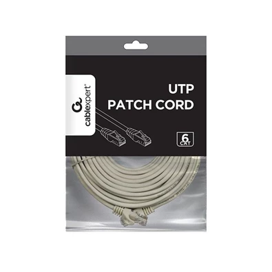 Gembird PP6U-10M 10m UTP szürke patch kábel Gembird PP6U-10M 10m UTP szürke patch kábel