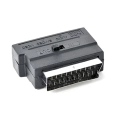 Gembird Scart -> 3db RCA S-Video M/F adapter fekete Gembird Scart -> 3db RCA S-Video M/F adapter fekete