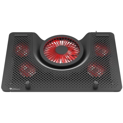Genesis NHG-1411 Oxid 550 17,3" LED-es 5 ventilátoros fekete-piros notebook hűtőpad Genesis NHG-1411 Oxid 550 17,3" LED-es 5 ventilátoros fekete-piros notebook hűtőpad