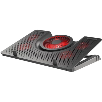 Genesis NHG-1411 Oxid 550 17,3" LED-es 5 ventilátoros fekete-piros notebook hűtőpad Genesis NHG-1411 Oxid 550 17,3" LED-es 5 ventilátoros fekete-piros notebook hűtőpad