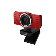 Genius Ecam 8000 1080p piros webkamera Genius Ecam 8000 1080p piros webkamera