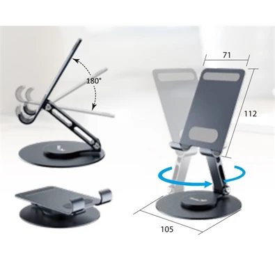Genius G-Stand M100 szürke telefon állvány Genius G-Stand M100 szürke telefon állvány