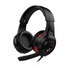 Genius HS-G600V jack gamer mikrofonos fekete headset Genius HS-G600V jack gamer mikrofonos fekete headset