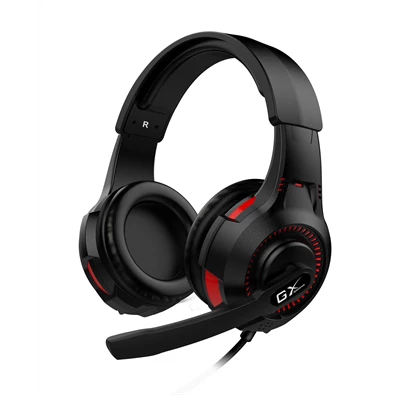 Genius HS-G600V jack gamer mikrofonos fekete headset Genius HS-G600V jack gamer mikrofonos fekete headset