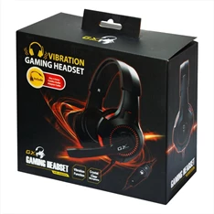 Genius HS-G600V jack gamer mikrofonos fekete headset Genius HS-G600V jack gamer mikrofonos fekete headset