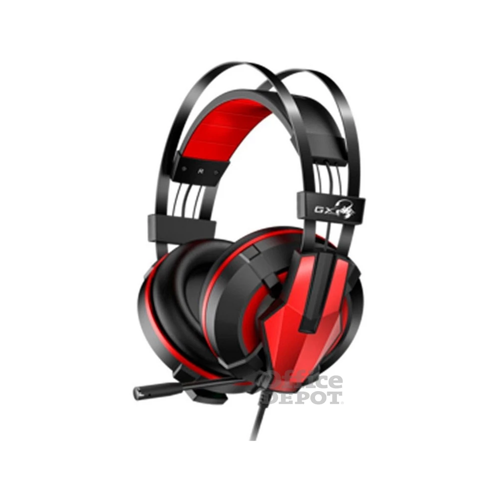 Genius HS-G710V USB fekete-piros gamer headset