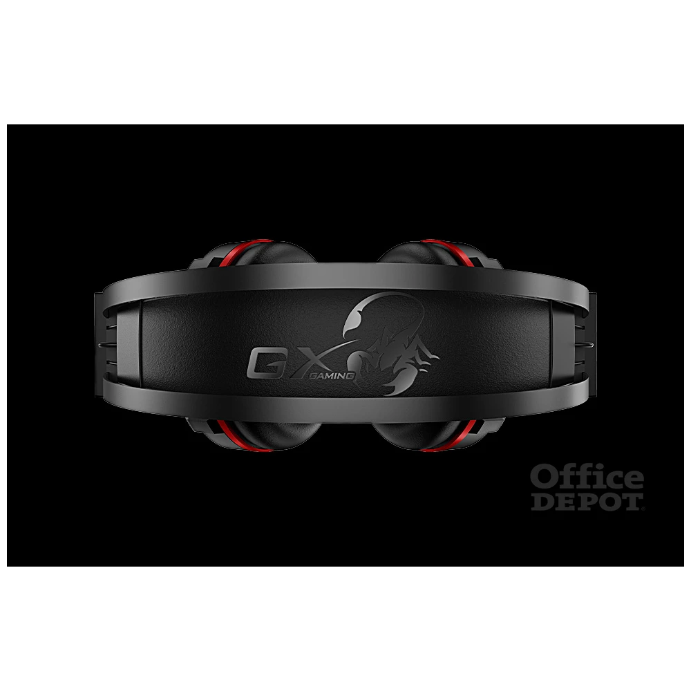 Genius HS-G710V USB fekete-piros gamer headset